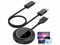 TVPeCee HDMI Funkadapter, HDMI Transmitter, Wireless HDMI Transmitter; Streaming-Empfänger für Miracast, DLNA & AirPlay Streaming-Empfänger für Miracast, DLNA & AirPlay Streaming-Empfänger für Miracast, DLNA & AirPlay
